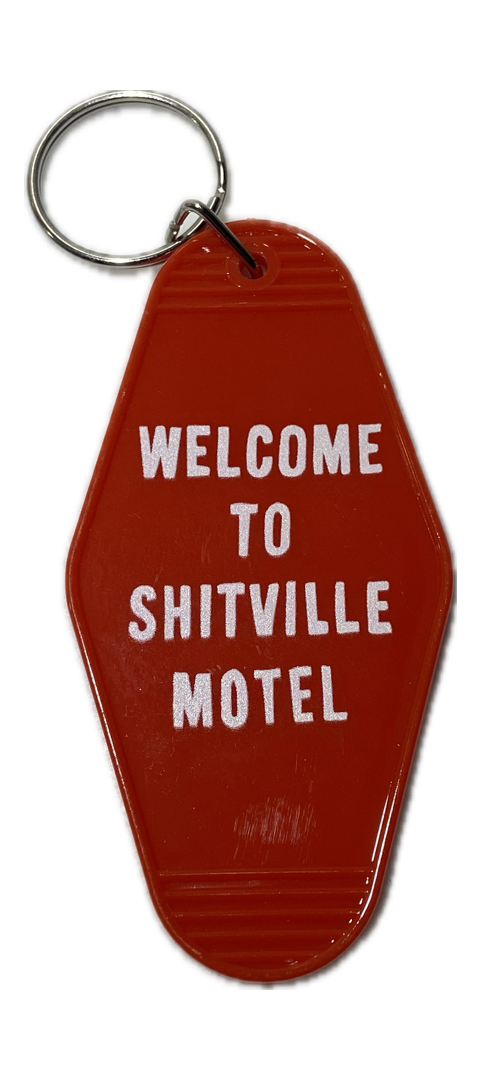 Key Chain - Welcome to Shitville Motel